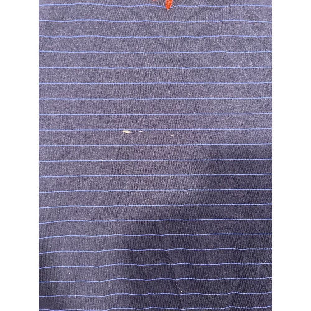Les Serein Long Sleeve T-Shirt Blue Striped Large L Life is Beautiful Stitching - Picture 4 of 10